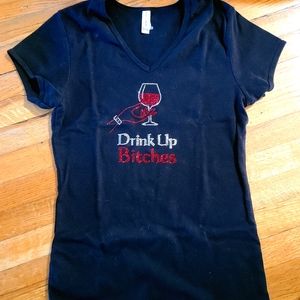 B... Drink Up Shirt sz Medium